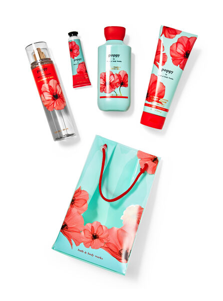Poppy fragrance Gift Bag Set