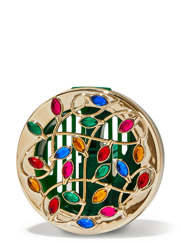 Car Fragrance Holder Christmas Lights Visor & Vent Clip Bath & Body Works