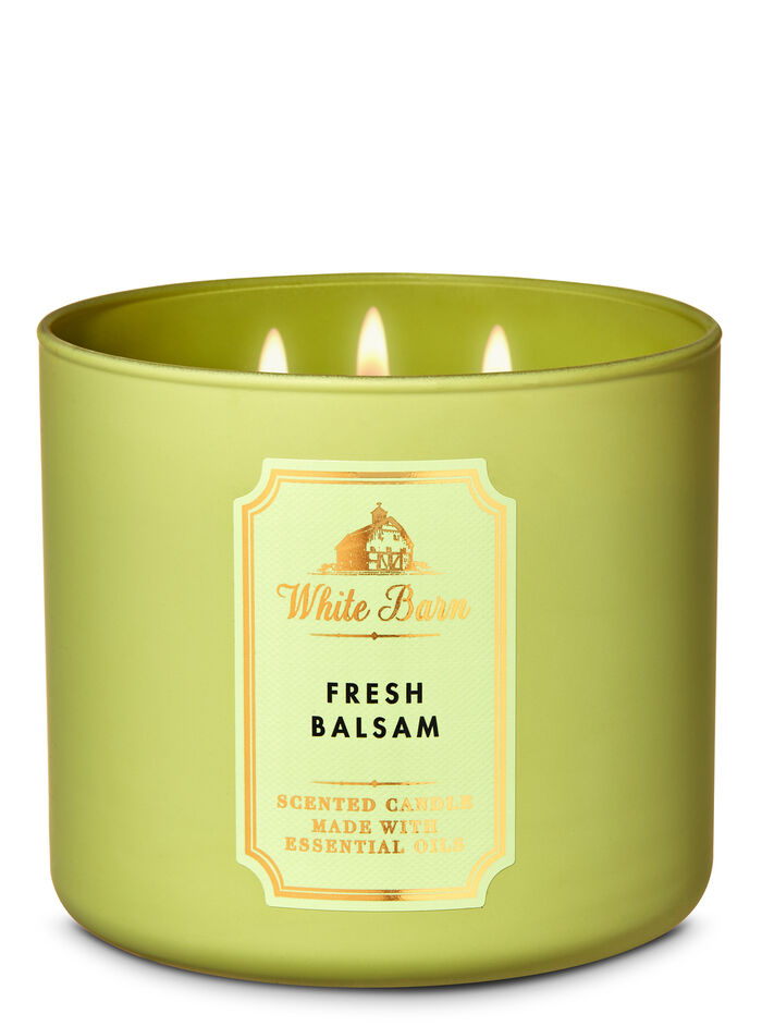 Fresh Balsam Home Fragrance/Featured/White Barn collection Bath & Body Works