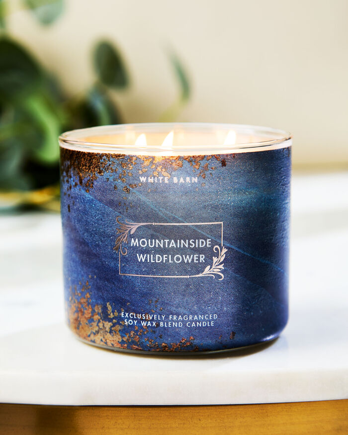 Mountainside Wildflower Home Fragrance/Candles/3-wick candles Bath & Body Works