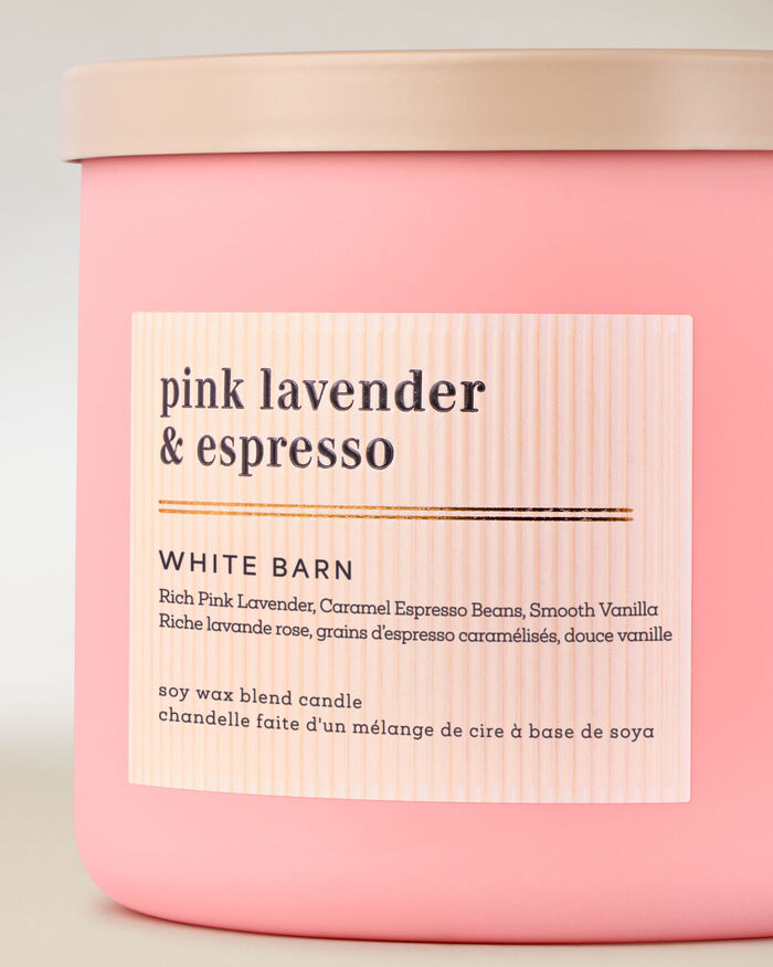 Pink Lavender & Espresso Home Fragrance/Featured/White Barn collection Bath & Body Works