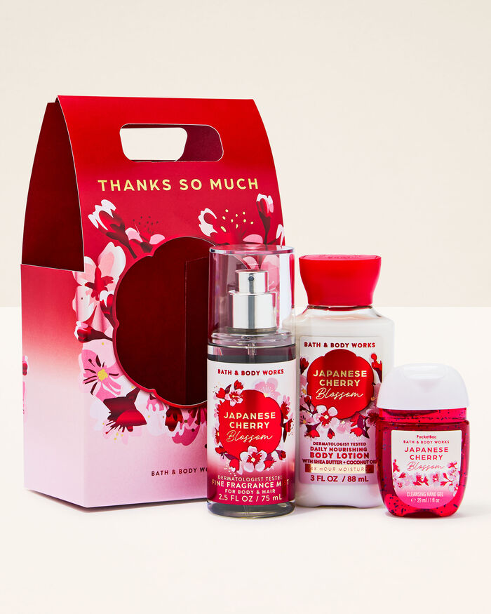 Japanese Cherry Blossom PRODOTTI PER IL CORPO/Set regalo/Cofanetti Corpo Bath & Body Works