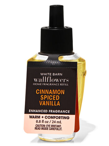 Cinnamon Spiced Vanilla Enhanced Home Fragrance/Home & Car Air fresheners/Wallflowers refill Bath & Body Works1