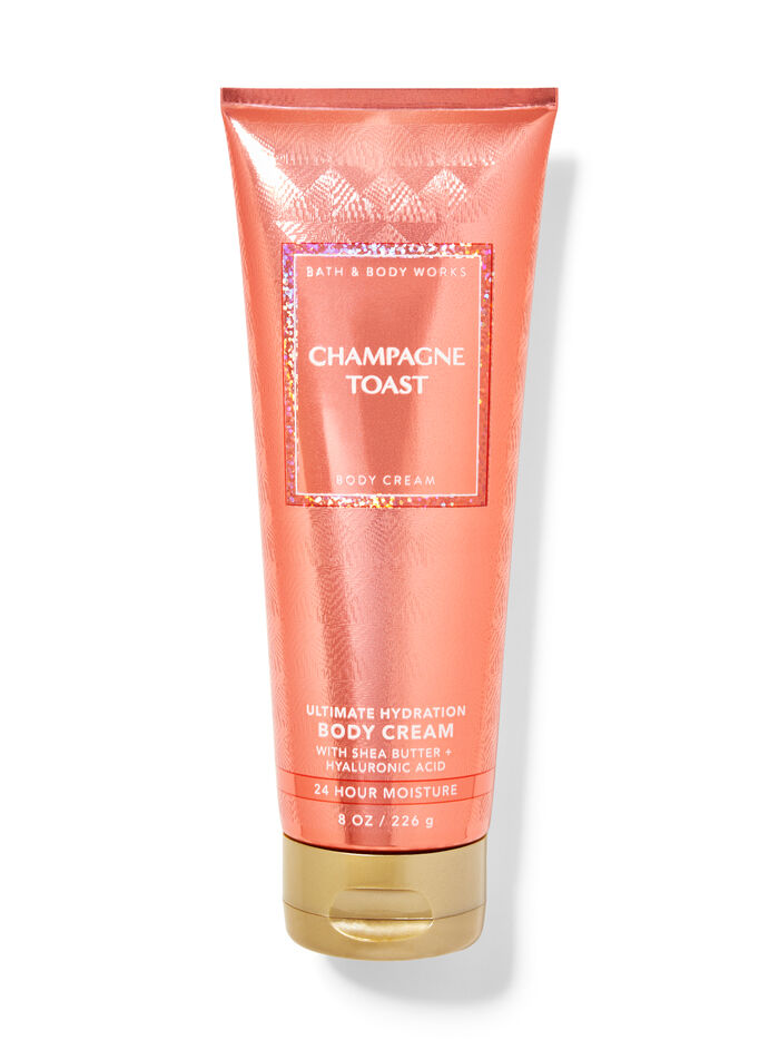 Champagne Toast fragrance Ultimate Hydration Body Cream