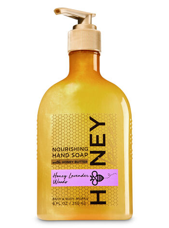 Honey Lavender Woods fragranza Hand Soap with Honey Butter