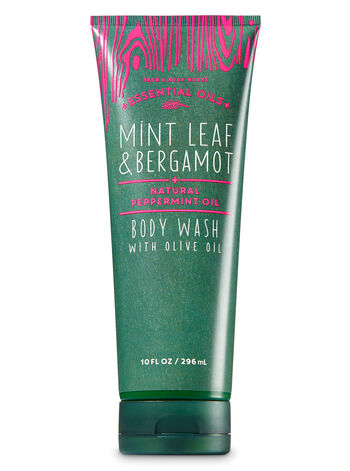 Mint Leaf & Bergamot fragranza Body Wash with Olive Oil