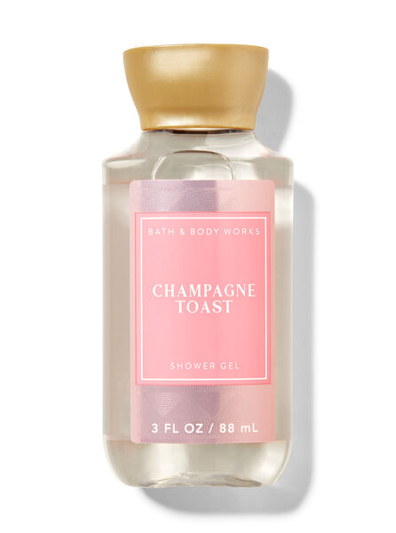 Champagne Toast fragranza Mini Gel doccia