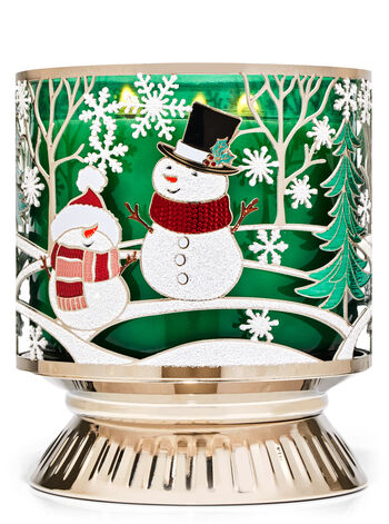Happy Snowmen Scene IDEE REGALO/COLLEZIONI/Accessories Bath & Body Works1
