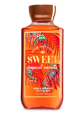 Sweet Tropical Vanilla fragranza Shower Gel