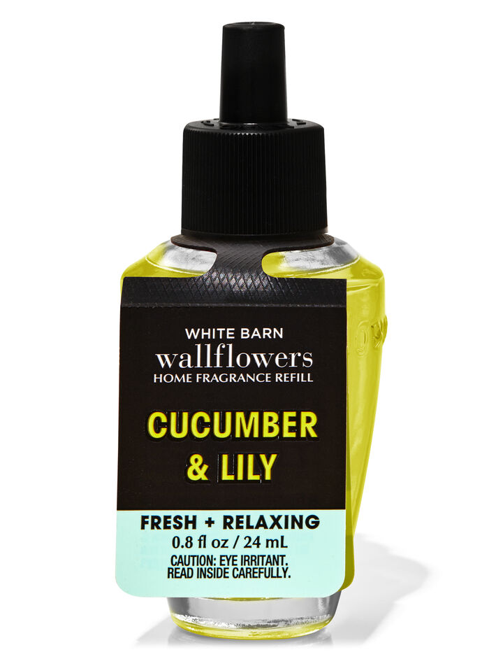Cucumber & Lily Home Fragrance/Home & Car Air fresheners/Wallflowers refill Bath & Body Works
