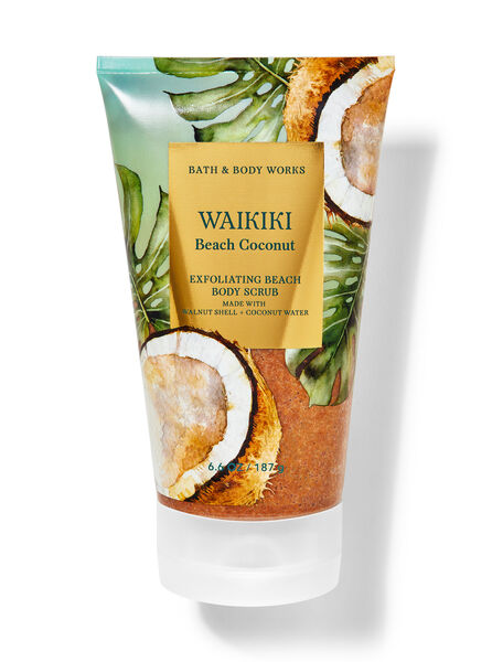 Waikiki Beach Coconut body care bath & shower body scrub Bath & Body Works