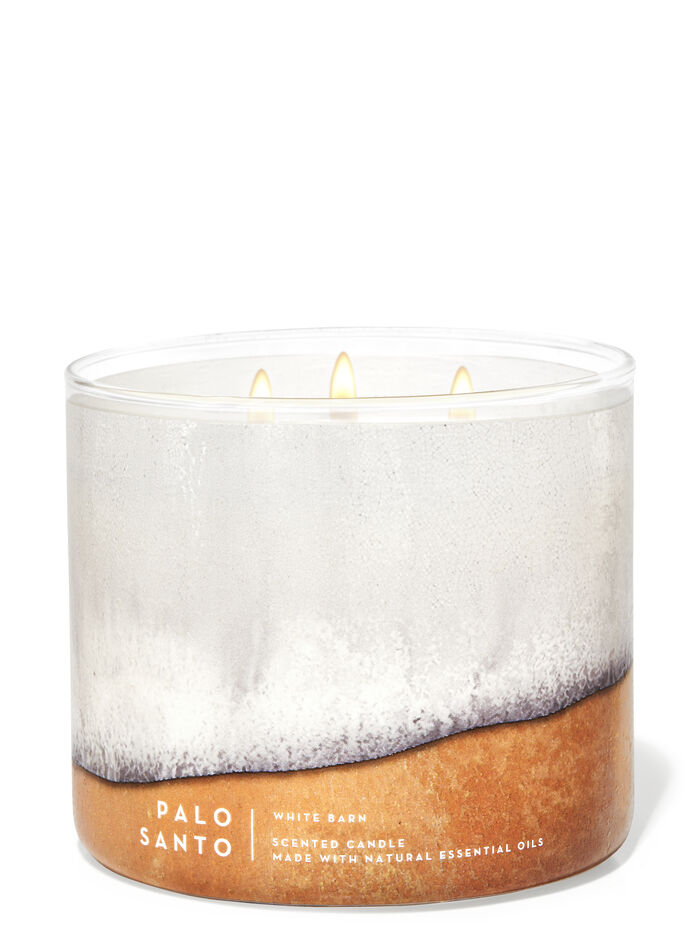 Palo Santo home fragrance candles 3-wick candles Bath & Body Works