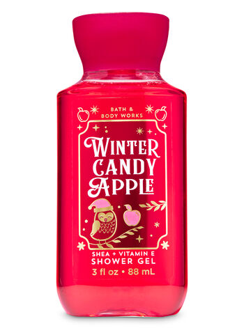Winter Candy Apple body care featuring travel size Bath & Body Works1