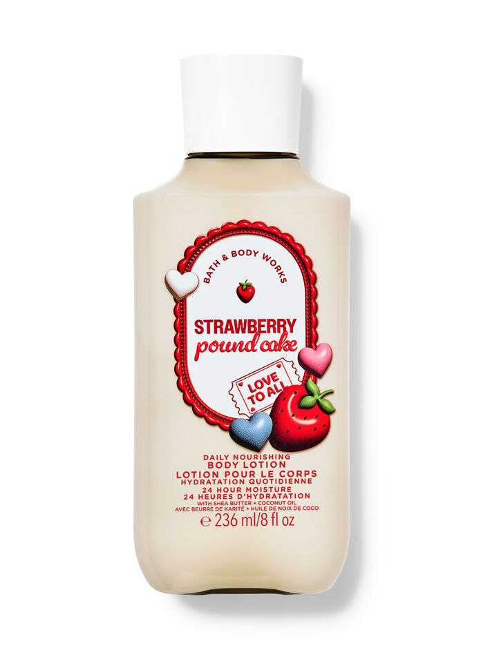 Strawberry Pound Cake Body care/Moisturizers/Body lotion Bath & Body Works