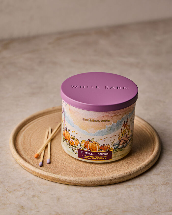 Pumpkin Bonfire CANDELE/Tutte le Candele Bath & Body Works