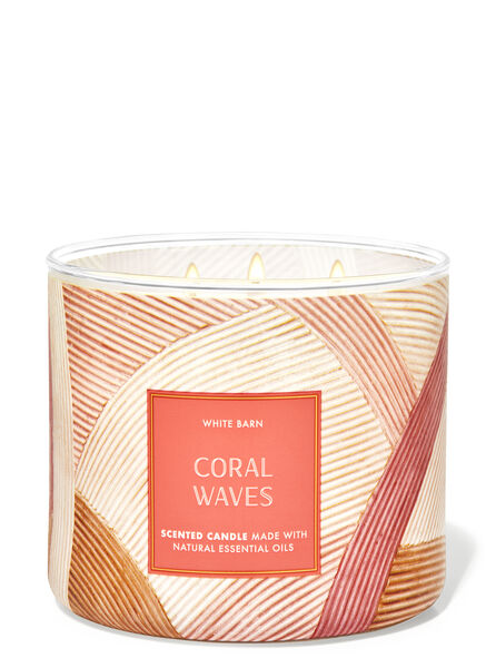 Coral Waves fragranza Candela a 3 stoppini