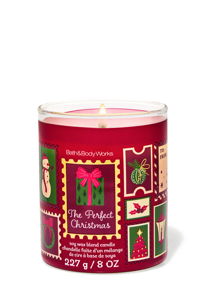 The Perfect Christmas Candele/Tutte le Candele/Candela a Uno Stoppino Bath & Body Works
