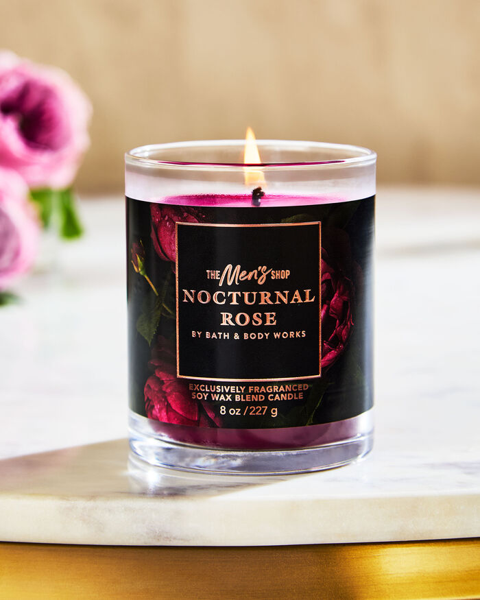 Nocturnal Rose Home Fragrance/Candles/1-wick candles Bath & Body Works