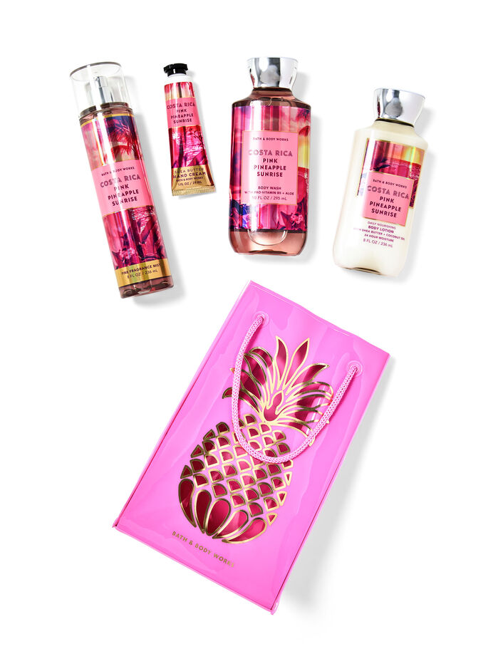 Costa Rica Pink Pineapple Sunrise PRODOTTI PER IL CORPO/Set regalo/Cofanetti Corpo Bath & Body Works