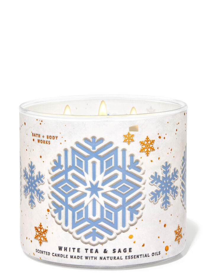 White Tea & Sage IDEE REGALO/IN EVIDENZA/Anteprima Collezione Natale Bath & Body Works