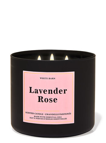 Lavender Rose Home Fragrance/Candles/All candles Bath & Body Works1