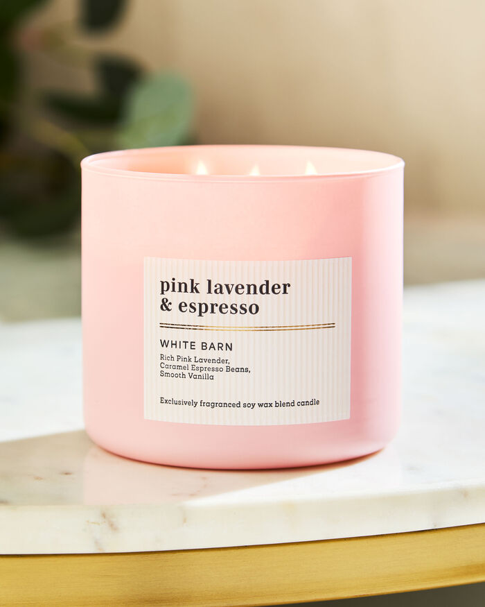 Pink Lavender & Espresso Home Fragrance/Featured/White Barn collection Bath & Body Works