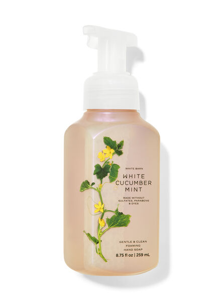 White Cucumber Mint saponi e igienizzanti mani saponi mani sapone in schiuma Bath & Body Works