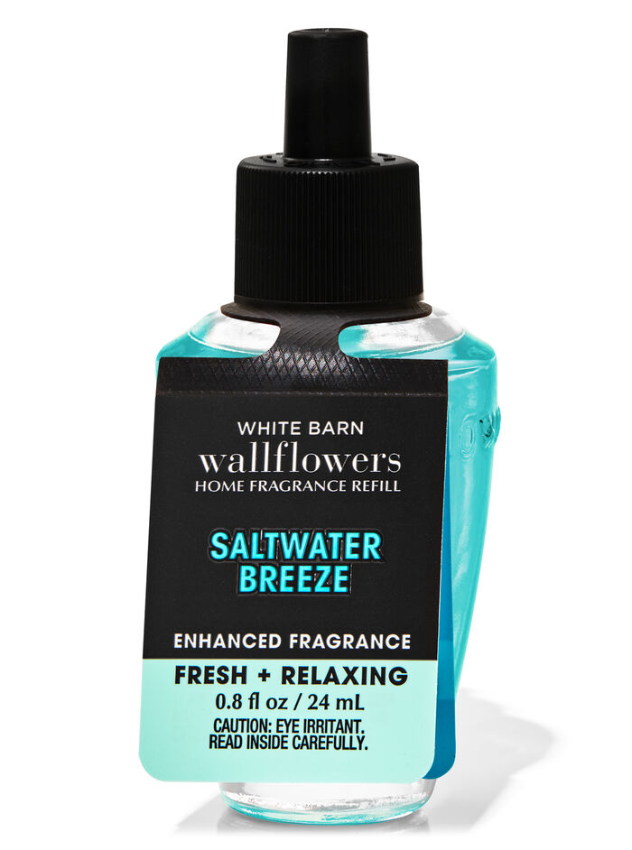 Saltwater Breeze Enhanced profumazione ambiente profumatori ambienti ricarica diffusore elettrico Bath & Body Works