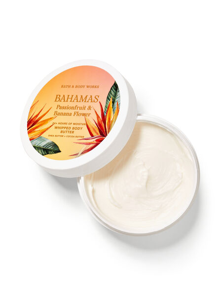 Bahamas Passionfruit & Banana Flower fragranza Burro corpo whipped