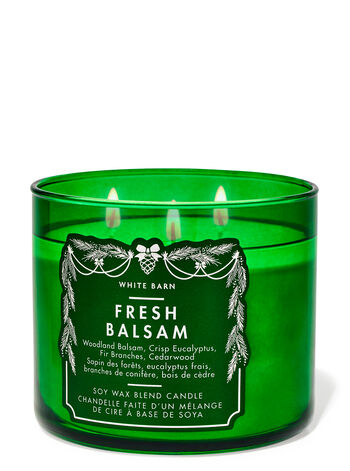 Fresh Balsam Candele/Tutte le Candele/Candela a Tre Stoppini Bath & Body Works1