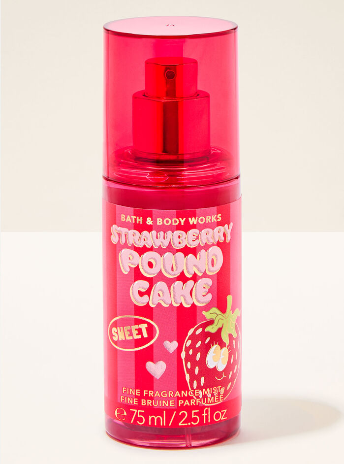 Strawberry Pound Cake Prodotti per il corpo/IN EVIDENZA/Formato Viaggio Bath & Body Works