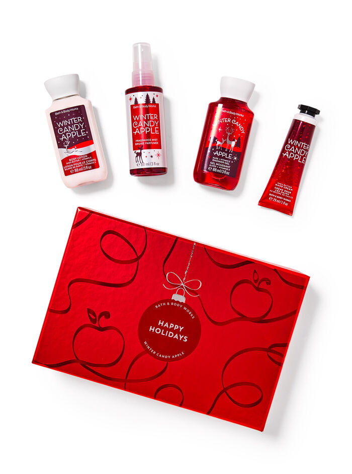 Winter Candy Apple gifts collections gift sets Bath & Body Works