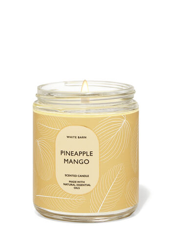 Pineapple Mango profumazione ambiente candele candela a uno stoppino Bath & Body Works1