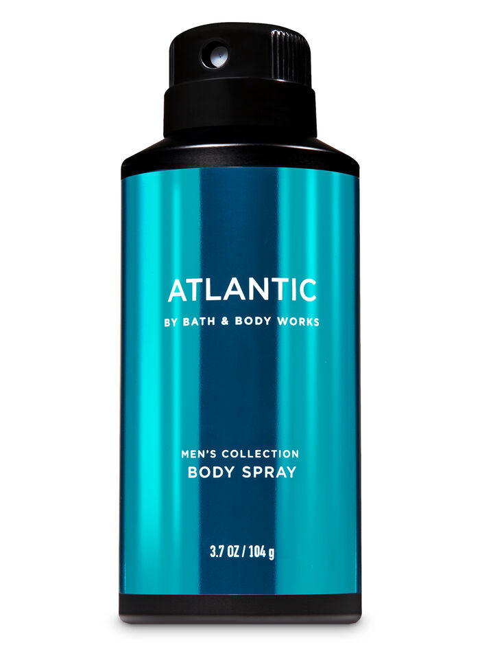 Atlantic men's  shop man collection deodorant and parfume men's collection Bath & Body Works