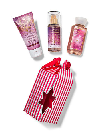 Strawberry Snowflakes PRODOTTI PER IL CORPO/Set regalo/Cofanetti Corpo Bath & Body Works1