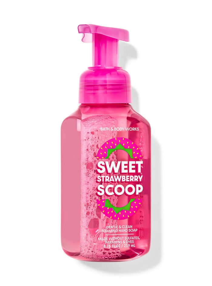 Sweet Strawberry Scoop Hand Soaps & Sanitizers/Hand soaps/Foam soaps Bath & Body Works