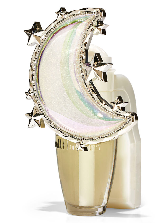 Lampada notturna a forma di luna scintillante Home Fragrance/Home & Car Air fresheners/Wallflowers plugs Bath & Body Works