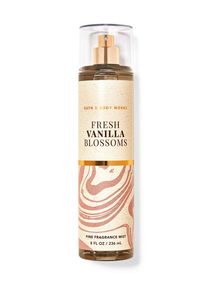 Fresh Vanilla Blossoms prodotti per il corpo fragranze corpo acqua profumata e spray corpo Bath & Body Works