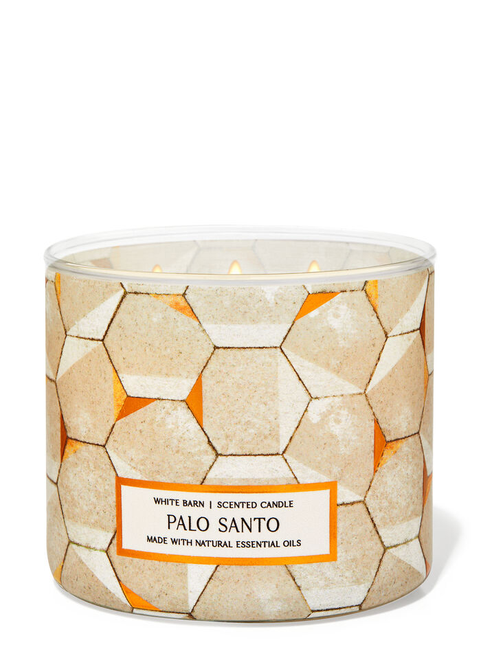 Palo Santo home fragrance candles 3-wick candles Bath & Body Works