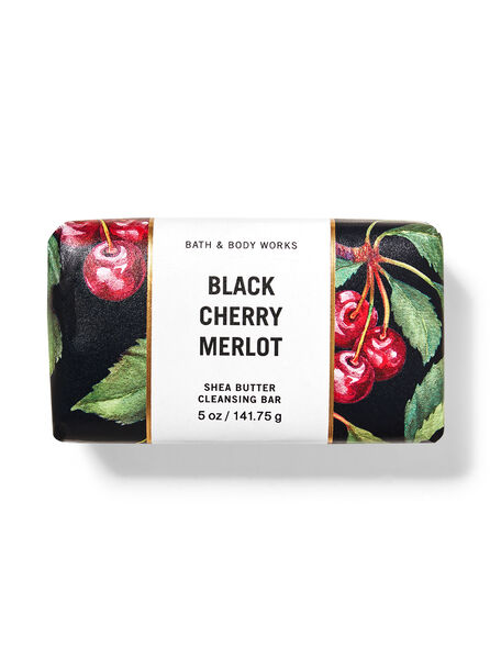 Black Cherry Merlot fragranza Saponetta corpo con burro di karité