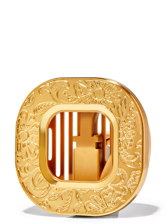 Stamped Gold Flower Fuori Catalogo Bath & Body Works