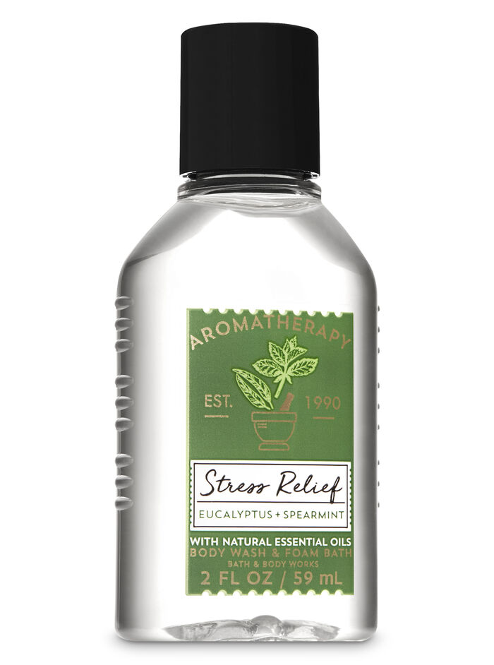 Eucalyptus Spearmint fragranza Travel Size Body Wash &amp; Foam Bath