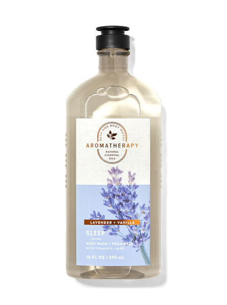 Lavender Vanilla fragrance Body Wash and Foam Bath