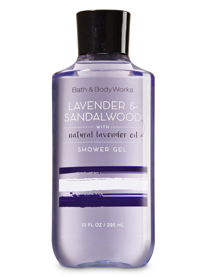 Lavender & Sandalwood fragranza Shower Gel