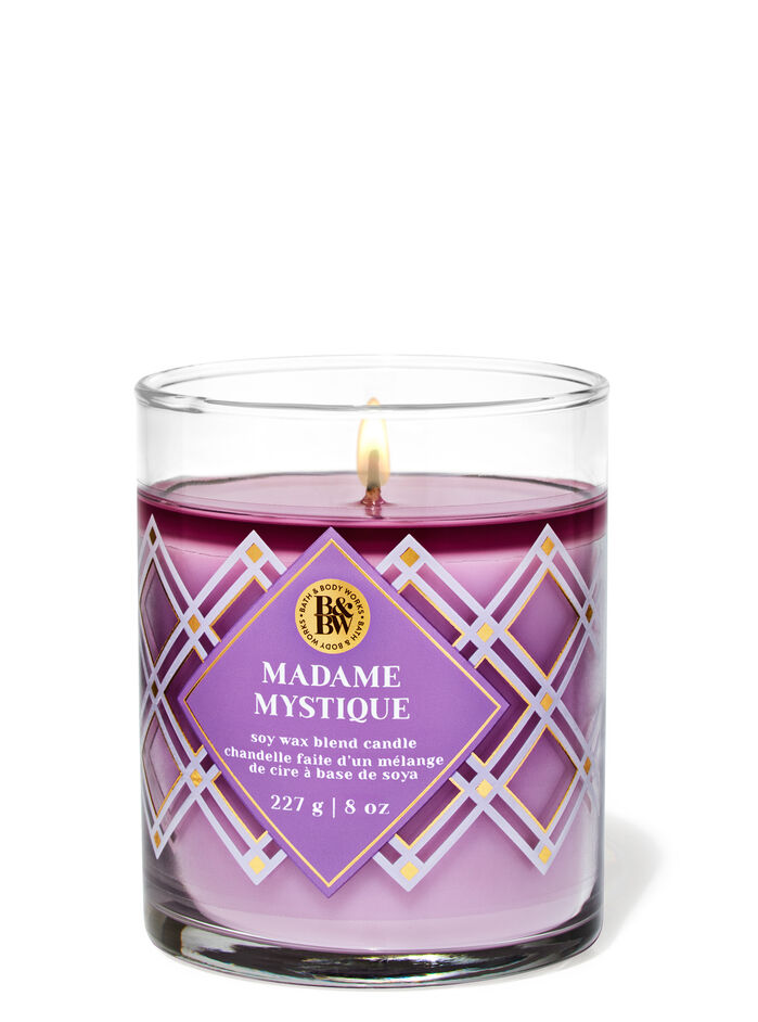 Madame Mystique Home Fragrance/Candles/1-wick candles Bath & Body Works