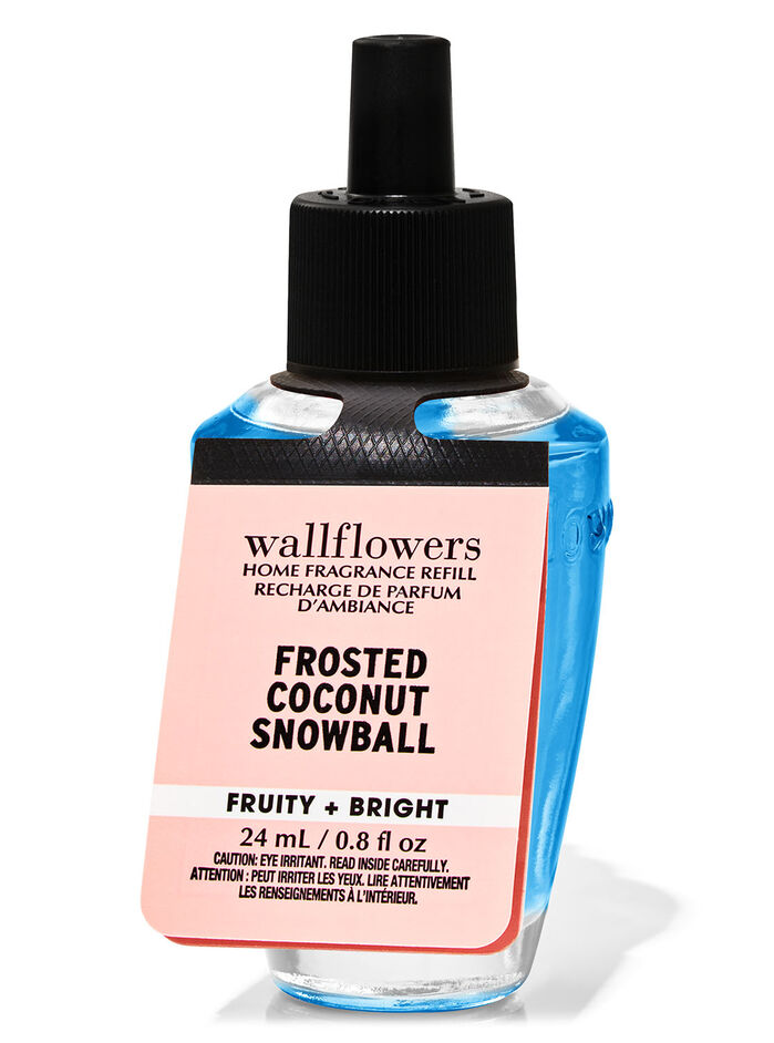 Frosted Coconut Snowball Home Fragrance/Home & Car Air fresheners/Wallflowers refill Bath & Body Works