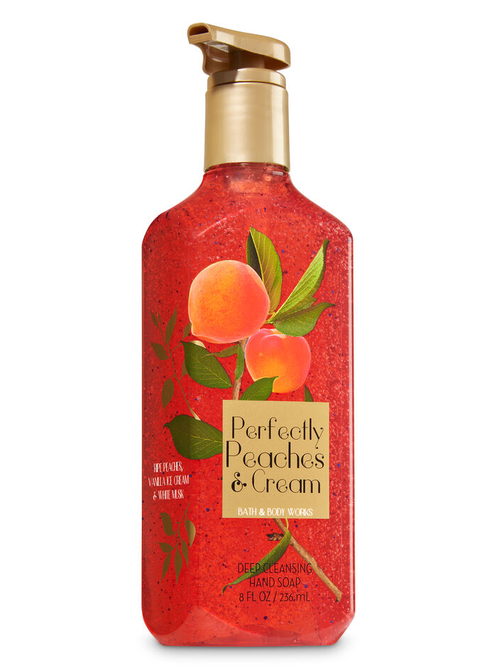 Perfectly Peaches & Cream fragranza Deep Cleansing Hand Soap