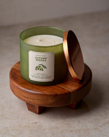 Autumn Woods CANDELE/Tutte le Candele/Candela a Tre Stoppini Bath & Body Works3