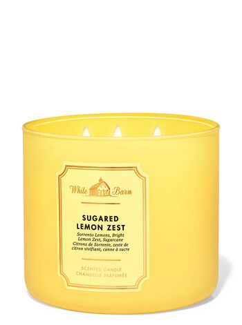 Sugared Lemon Zest Home Fragrance/Candles/3-wick candles Bath & Body Works1