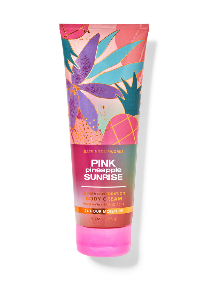 Pink Pineapple Sunrise Body care/Moisturizers/Body cream Bath & Body Works
